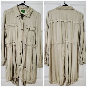 NWOT Anthropologie Lightweight Utility Jacket Size XS